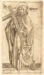 São Judas Tadeu ou São Simão, c. 14701480.