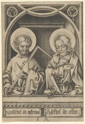 Santos Tomé e Tiago Menor, de Os Apóstolos,.n.d.