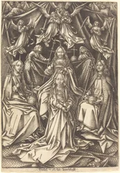 A Coroação da Virgem, cerca de 1490-1500.