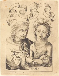O velho tolo e a jovem rapariga, c. 1480-1490