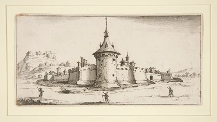 Um bastião ou uma fortificação