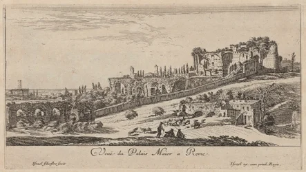 Veuë du Palais Maior a Rome