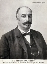 Retrato de Giovanni Giolitti (1842-1928), político italiano.