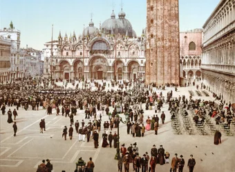 Praça de São Marcos, Veneza, 1890-1900
