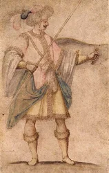 Um soldado oriental, Escola Florentine