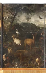 Animais, mito de Orfeu, detalhe