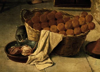 Cesta de pão, Detalhe de Forneria, Itália