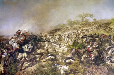 Batalha de Dogali: Itália na Eritréia em fevereiro de 1887.