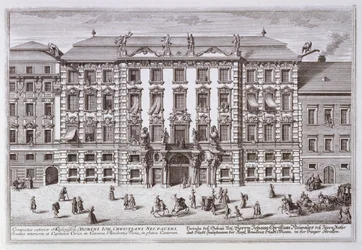Capitão do cívica imperial Residence Viena