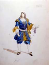 Personagem de Giorgio na "Traviata" de Giuseppe Verdi