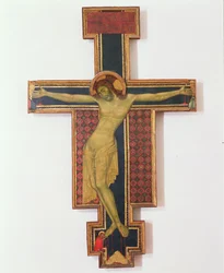 Crucifixo (têmpera na madeira)