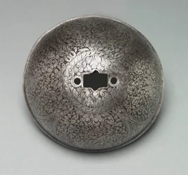 Copo do punho de um florete, c.1650-75 (aço)