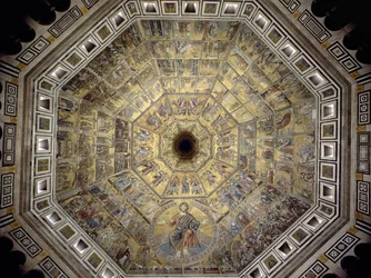Cúpula do Batistério de San Giovanni (mosaico)