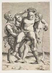 Silenus bêbado