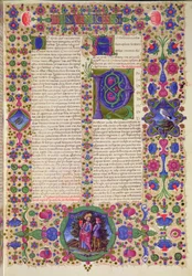 Fol.207r Segunda Carta de São Paulo aos Tessalonicenses, da Bíblia Borso d