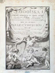 Frontispício de Lodoiska, ópera de Luigi Cherubini