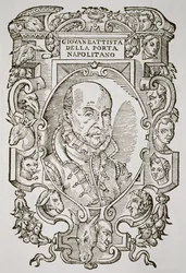 Giovanni Battista della Porta (1535-1615) de seu livro, Delle Celeste Physiognomy, Pádua 1616, ilustrado em History of Magic, publicado no final do século XIX