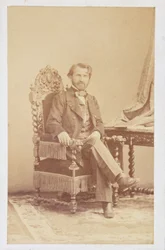 Giuseppe Verdi (1813-1901) c.1860 (foto sépia)