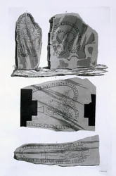 Gnistad Bronzes, c.1820s-30s (gravação a cores)