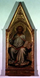 Deus Pai Bênção (tempera no painel)
