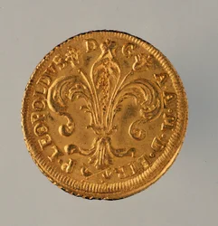 Russpone dourado de Florença, reinado de Leopoldo II imperador romano (1747-1792)