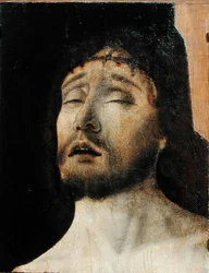 Cabeça do Cristo Morto (óleo sobre tela)