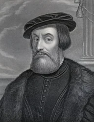 Hernan Cortes, gravado por William Holl, c.1830s
