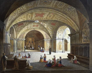 Interior, Abadia de Monte Cassino