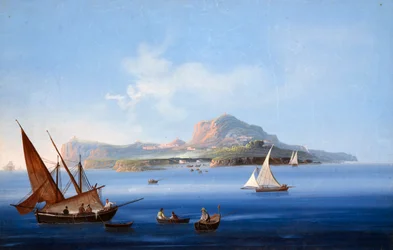 Ilha de Capri (gouache)