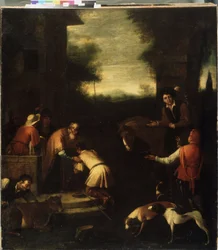 "Le retour du fils prodigue" (O regresso do filho pródigo) Peinture de l
