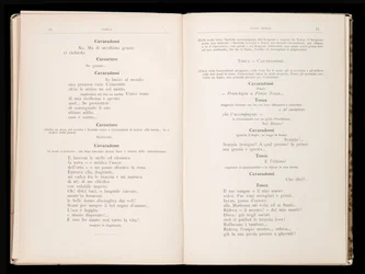 Libretto de Tosca por Giacomo Puccini, Edição Ricordi, Itália