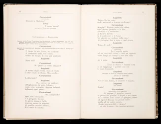 Libretto de Tosca por Giacomo Puccini, Edição Ricordi, Itália