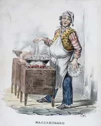 Vendedor de macarrão (Maccaronaro)