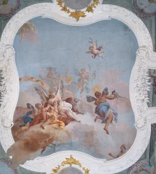 Cena Mitológica com o Zodíaco (fresco)