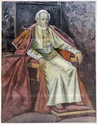 Papa Leão XIII - em "La Tribuna Illustrata