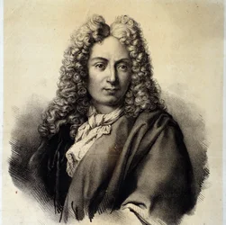 Retrato de Arcangelo Corelli (1653-1713) compositor e violinista italiano