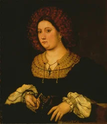Retrato de Costanza Bentivoglio, Escola Florentina