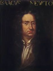 Retrato de Isaac Newton (1642-1727), cerca de 1680