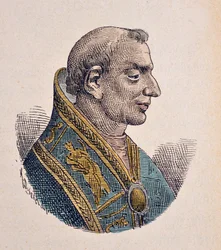 Retrato do Papa Donus (Dono ou Domno) (676-678)