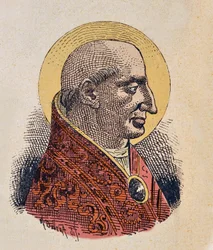 Retrato do Papa Lucius Ier (Lúcio I) (253-254)