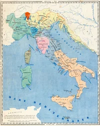 Cidades primárias de Itália, de "The Geography at a Glance" (A Geografia num relance)
