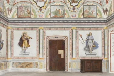 Sala de Júpiter e Mercúrio: Apolo e Diana