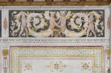 Sala do Amorini, detalhe (fresco)