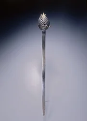 Espada larga de Schiavona, Veneza, início do século 18