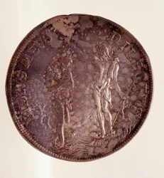 Piastra de prata de Florença, reinado de Cosimo III por Medici (Cosme III de Medicis) (1642-1723)