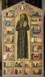 São Francisco e Cenas da sua Vida, Capela Bardi (têmpera no painel)