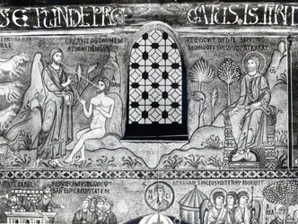 A criação de Adão (mosaico)