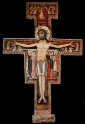 A cruz de São Damião, cerca de 1100