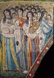 As mães de Belém perante Herodes I, o Grande (mosaico)