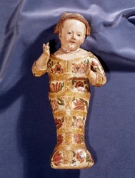 Brinquedo: boneca de porcelana, Itália